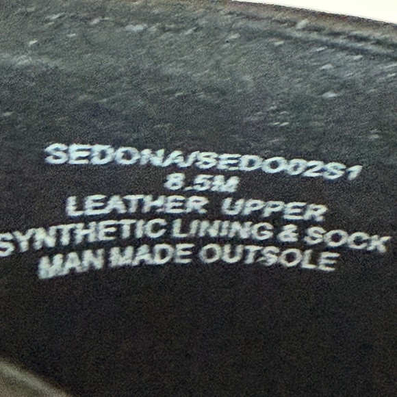 Steve Madden Sedona Stiletto Heel Pump Black Leather Size 8.5M - Picture 10 of 11